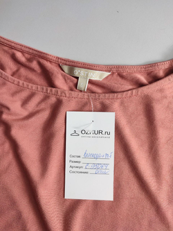 Футболка Ostin из вискозы однотонная 48 размер