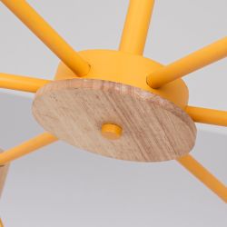 Потолочная люстра CORF B3 Yellow 6 lamps