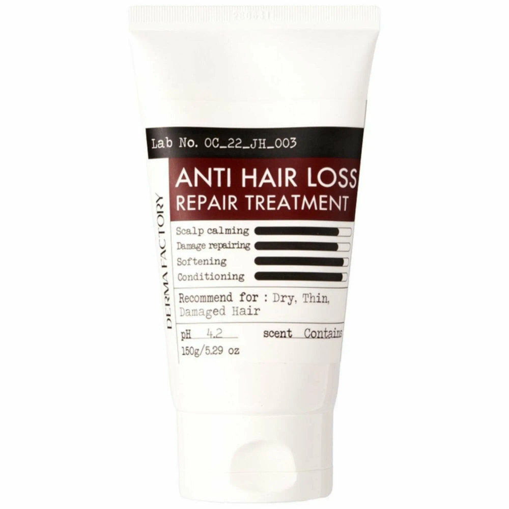 Восстанавливающий бальзам против выпадения волос Derma Factory Anti Hair Loss Repair Treatment ,150 гр