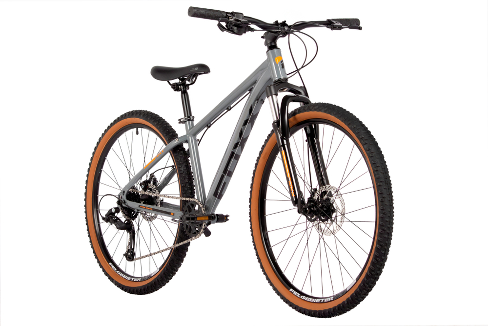 Велосипед 26" FOXX  ARAGON серый, сталь, р.14"