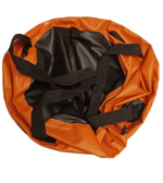 Ведро для воды и прикормки (складное) Kaida  20 л Оранжевое