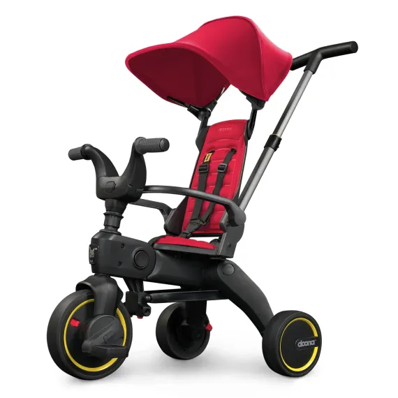 Складной трехколесный велосипед Doona Liki Trike S1, Flame Red