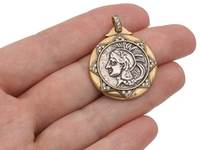Подвеска "Монета античная" 30мм