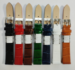 16 мм. Ремень кожаный. Лаковый крокодил.