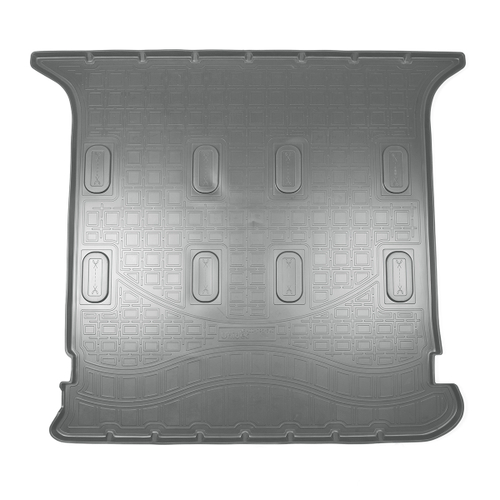 Коврик в багажник Norplast/Unidec для Seat Alhambra I (1995-2010) Серый,5 мест, полиуретан, арт.NPA00-T95-540-2-G