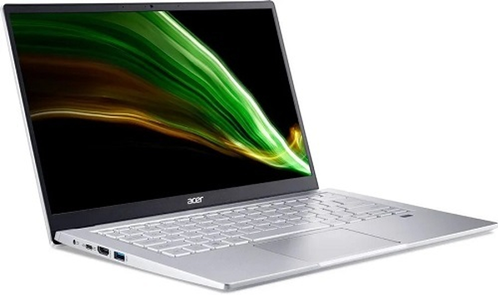 Ноутбук  Acer Swift 3 SF314-43-R16V 14 ", Ryzen 5, 8 Гб RAM, 512 Гб SSD, Radeon Graphics, Серебристый