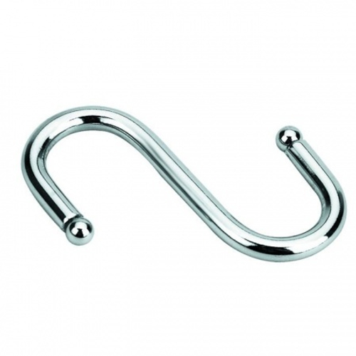 Крючок для рейлинга хром