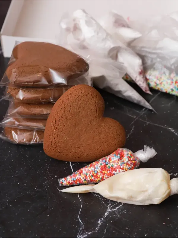 Шоколадные пряники для росписи 