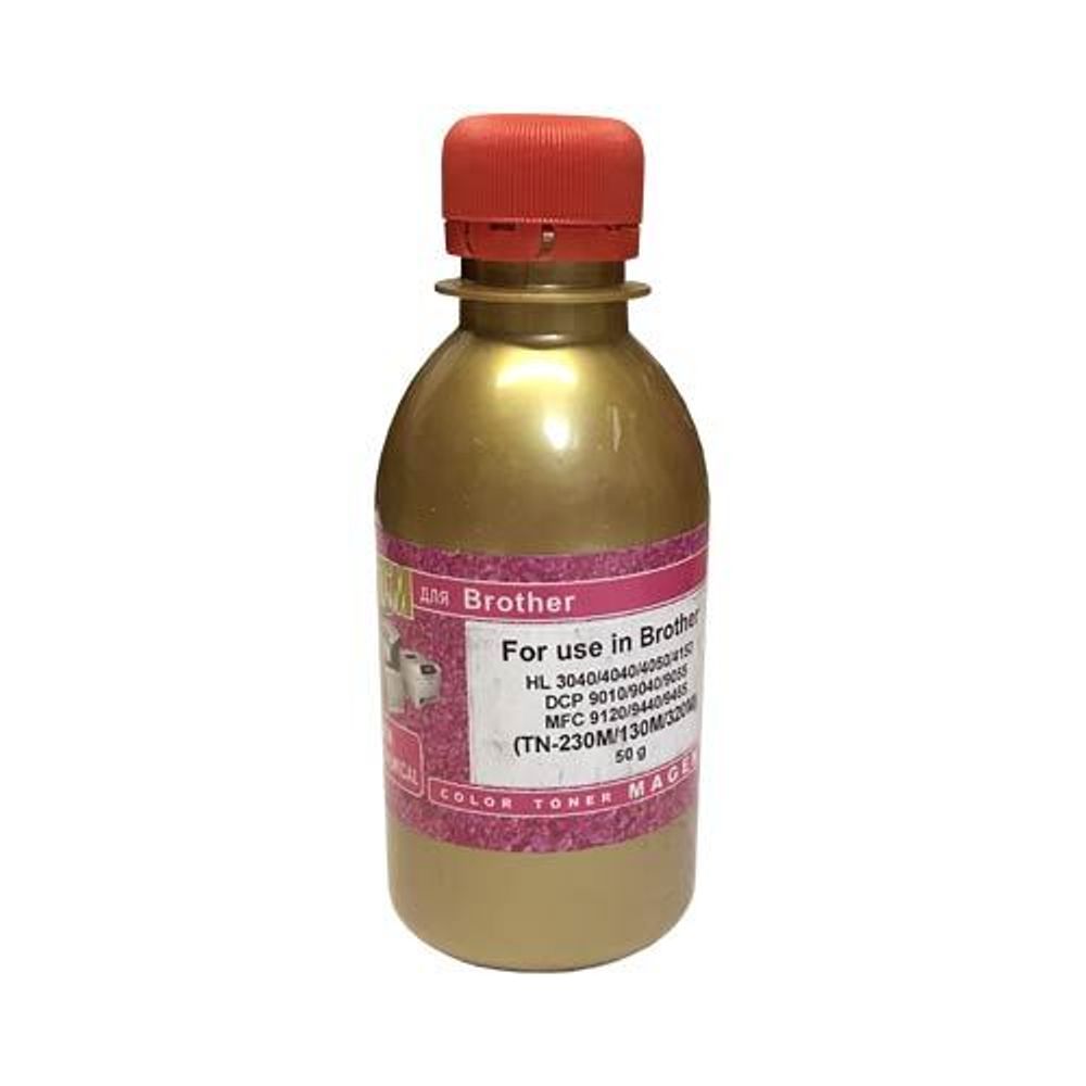 Тонер для BROTHER HL-3040/4150/DCP-9010/9055/MFC-9120/9465 (50гр, пурпурный, NonChem TOMOEGAWA) Gold ATM