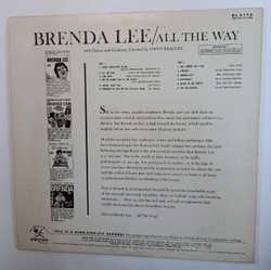 Brenda Lee All The Way (US 1961)