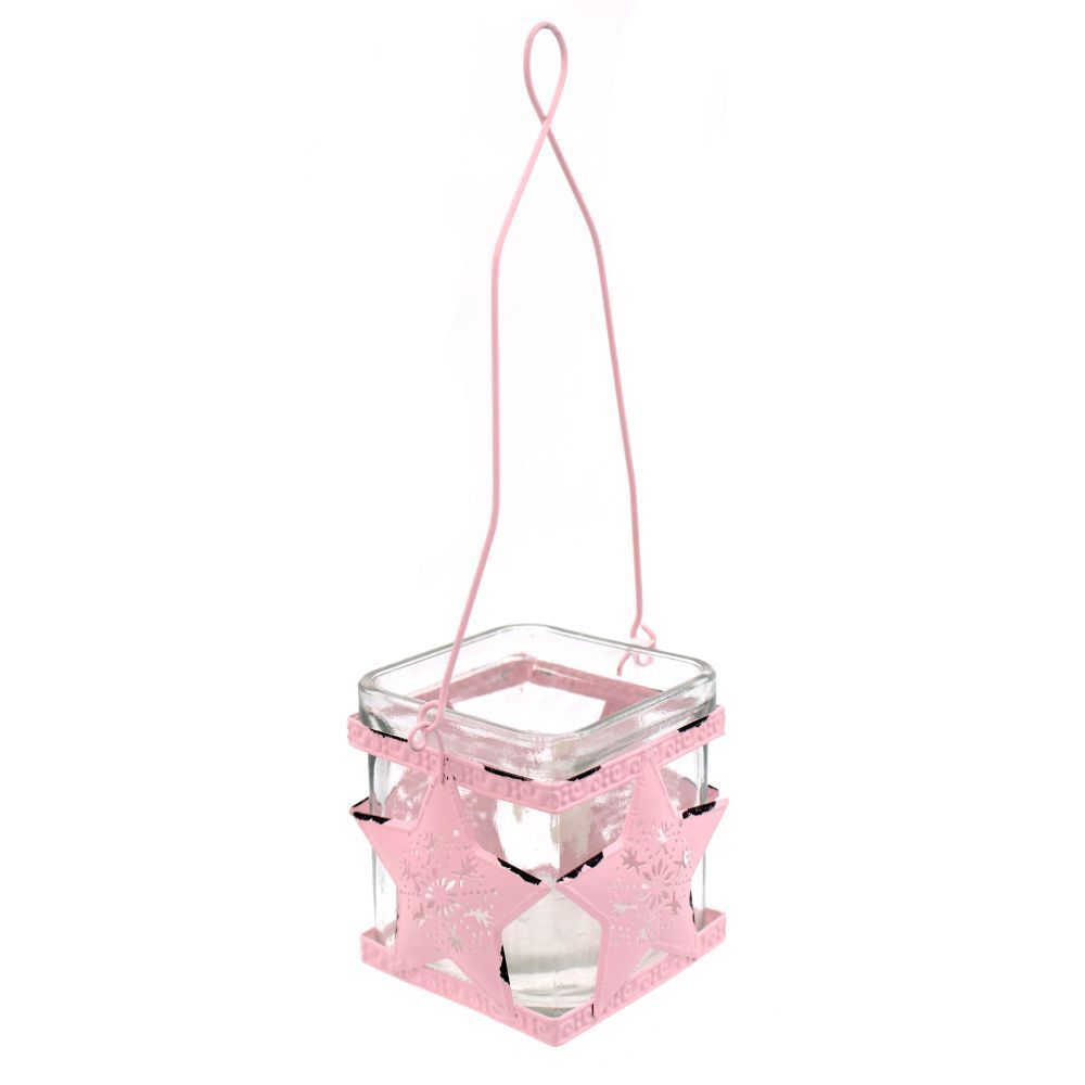 GAEM Подсвечник "Звезда/Сердце", D 7 см, L10 W7,5 H25 см