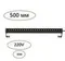 7040/14WL NATURE ODL25 679 черный/металл Фасадный поворотный на 180° светильник IP65 LED 14W 3000K 24° 759Лм AC220-240V GRAZE