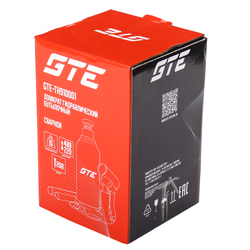 GTE-TH910001 - Домкрат бутылочный 10т 180-430мм GTE -
