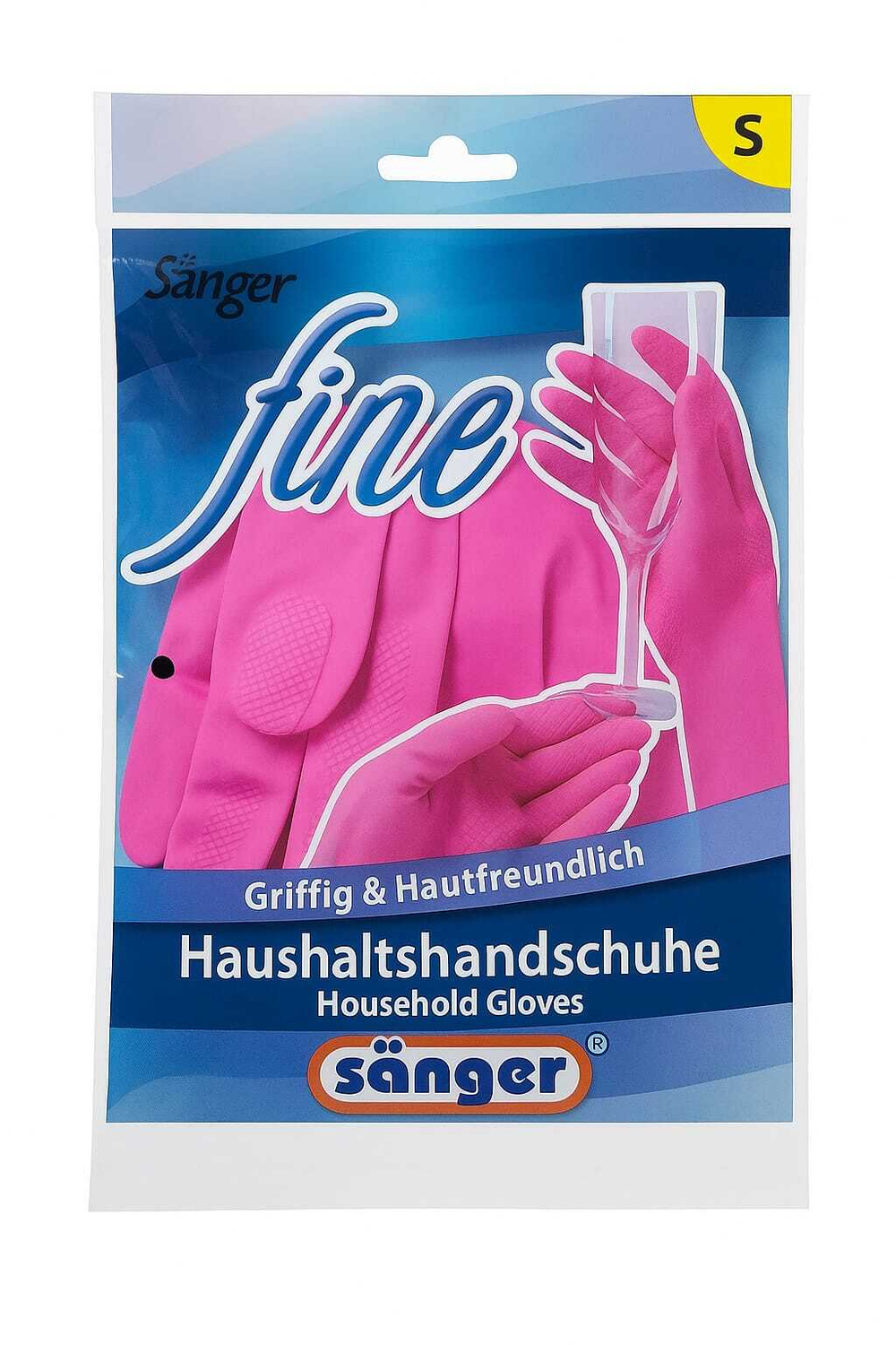 Перчатки резиновые Fine Sanger S
