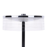 8203/1TL LEDIO LN25 393 серебро/черный/прозрачный, металл/акрил Настольная лампа LED 7W 400К 220V SATIANA