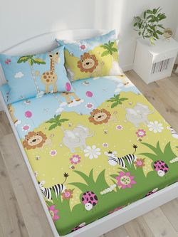 Простынь Сказка "Африка" 150х215 см, поплин