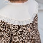 Воротник с рюшами "Молоко"