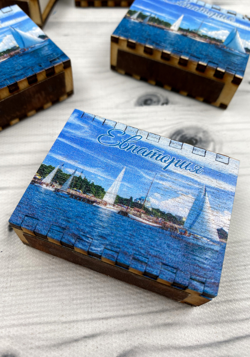 спички с лого