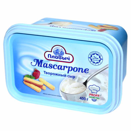 Творожный сыр Mascarpone Плавыч 400 гр