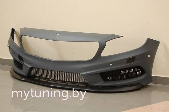 Передний бампер AMG для Mercedes A W176