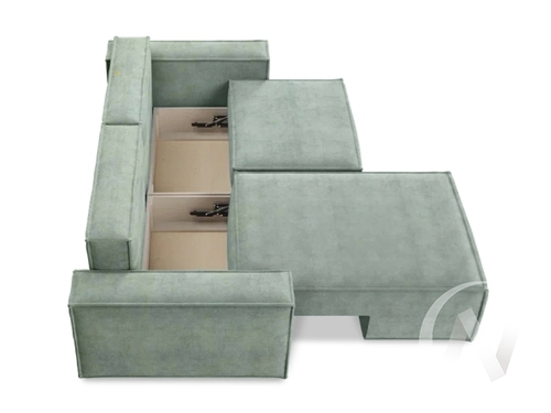 Диван угловой Лортон ДКУ-О (Viva 10; 3 категория)