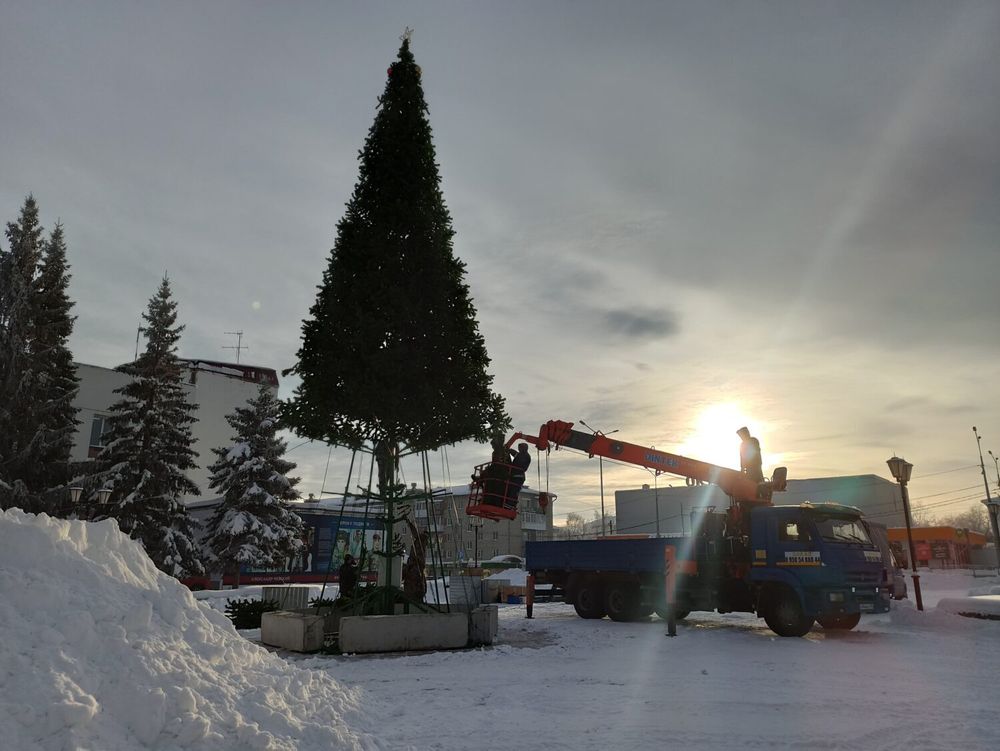 Уличная елка ствольная "Альпийская" (пвх) от 3 до 22 м