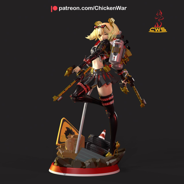 Burnice White Zenless Zone Zero ZZZ Фигурка