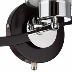 Citilux Фортуна CL156312 Бра с выключателем Венге Хром