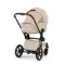 Детская коляска Cybex Priam V Style 2 в 1 Cozy Beige на раме Rosegold