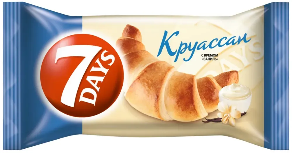 Круассан "7days" ваниль 65г