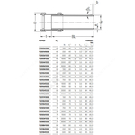 Труба PP-H с раструбом бесшумная белая RAUPIANO PLUS Дн 110х2,7 б/нап L=1,0м в/к Rehau 11202941222 (11202941200)