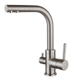 16025-G Смеситель  для кухни с фильт. САТИН "GANZER"  (10/1шт)