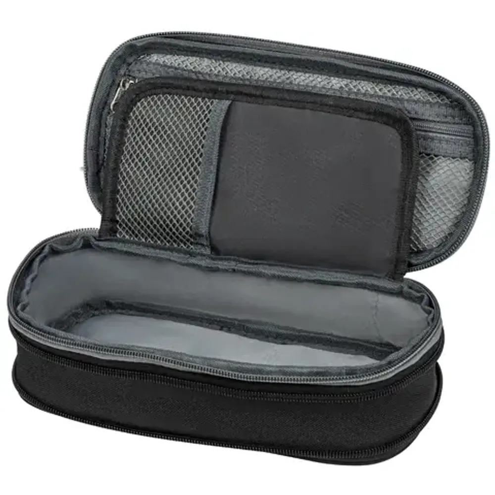 Пенал мягкий 1 отделение 220*100*30 Brauberg Charcoal gray, ткань