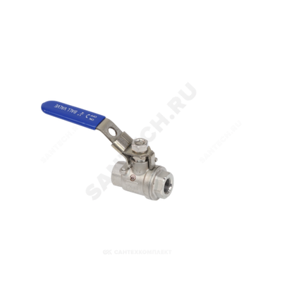 Кран шаровой нерж SS304 4011H Ду 25 Ру63 ВР L=70мм полнопроходной Benarmo