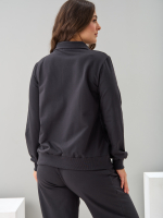 Костюм с брюками КБ-384/графит-п