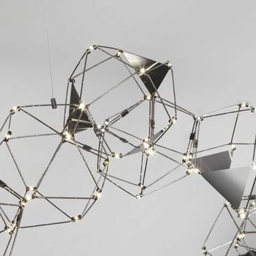 90368/14 / подвесной светильник/ черный жемчуг