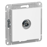 ATLASDESIGN TV РОЗЕТКА оконечная 1DB, механизм, БЕЛЫЙ ATN000191