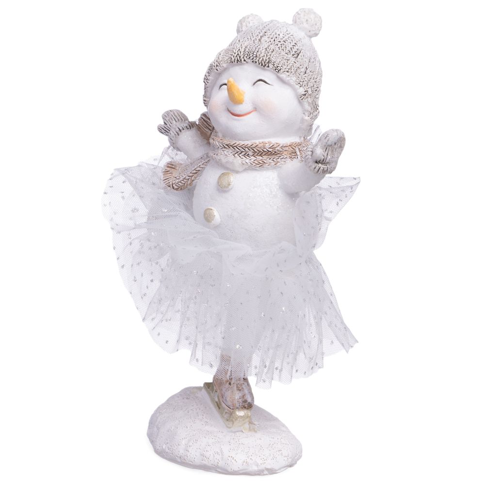 СТАТУЭТКА "СНЕГОВИК" 14Х7Х17,5 СМ