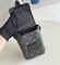 Бумажник Louis Vuitton S-lock Vertical Wearable темно-серый
