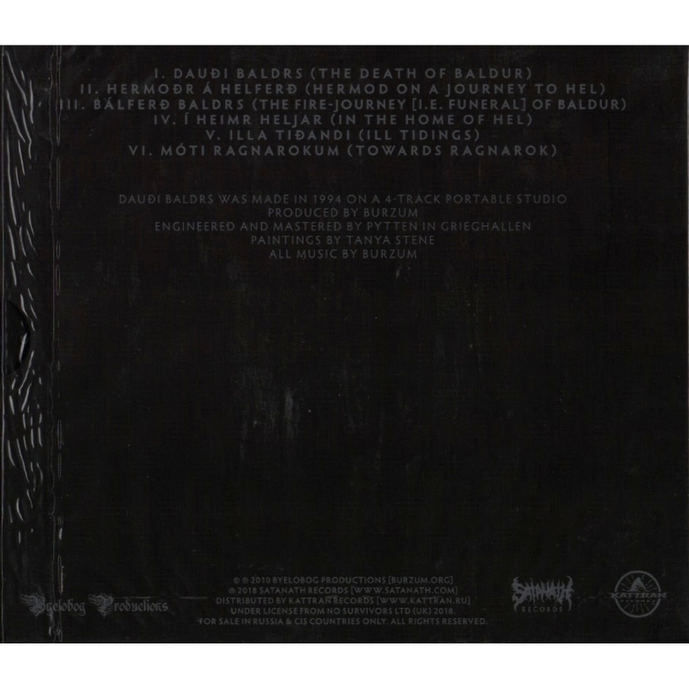 Burzum / Daudi Baldrs (RU)(CD)