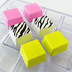 202 | Форма для шоколадных конфет "Квадрат" (275*175 мм)