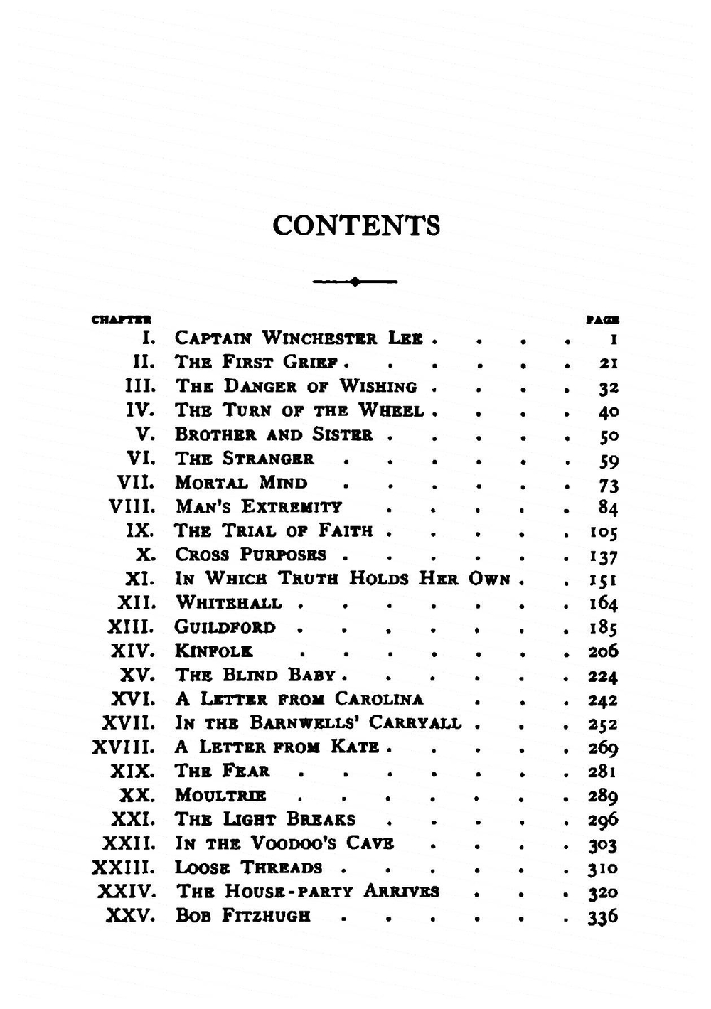 Carolina Lee | Lilian Bell