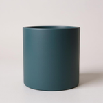 Шляпная коробка без крышки и лент 24х25 см Цвет; Темно зеленый.