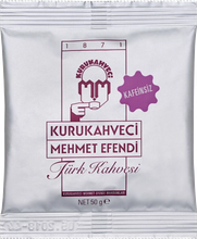 Кофе молотый Kurukahveci Mehmet Efendi без кофеина 50 г