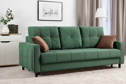 Диван кровать Черри, Зеленый