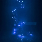 Гирлянда для дома «Волшебный хвост» 2,0 м, 8 нитей, 160 ламп, IP-40, Синий (постоянное свечение)
