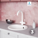Мойка POLYGRAN ATOL-460 белый хлопок №36