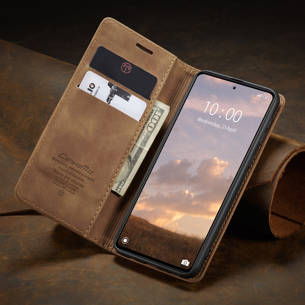 Чехол-книжка CaseMe Matte Poco X5 Pro 5G