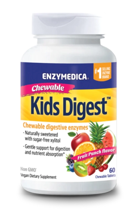 Kids Digest™ 60 жевательных таблеток Enzymedica