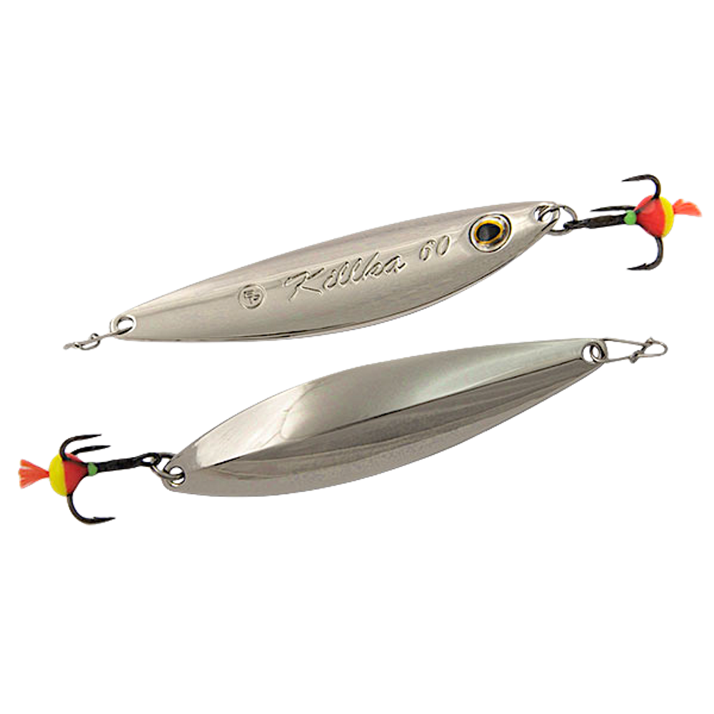 Блесна зимняя EcoPro Killka 60мм 12г Вертикальная Тройник №6 -
